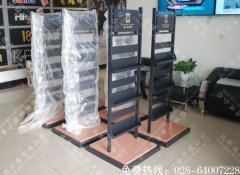 温江恒大楼盘销售中心资料架制作