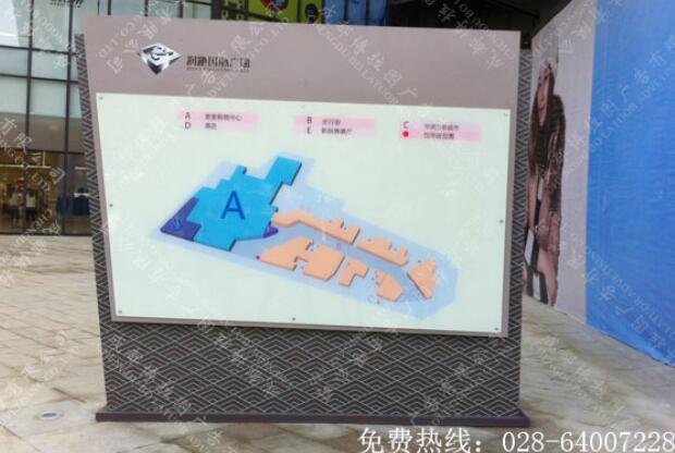 润驰商场导视系统制作