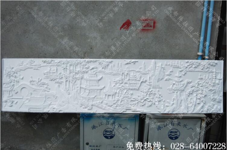 PVC浮雕装饰画制作  