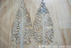 双色板异形雕刻装饰制作