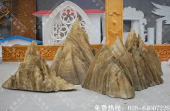 成都影视道具假山泡沫雕塑制作