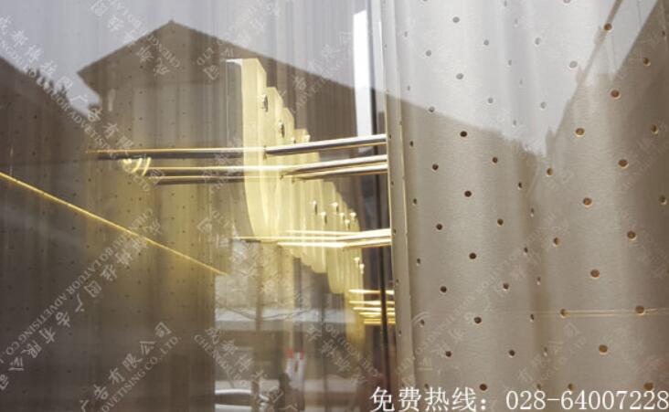 精品不锈钢背发光字制作