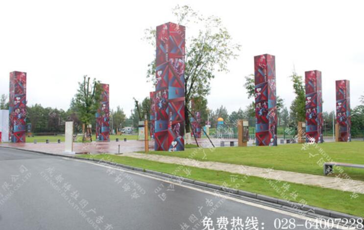 户外桁架广告制作