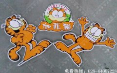 成都加菲猫裱KT板制作