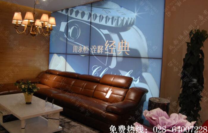 家居卖场软膜广告画面制作 