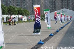 成都水柱道旗制作